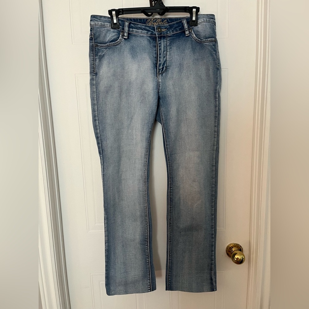 # 17 -Buffalo David Bitton Denim with Tan Patch